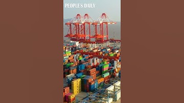 Yangshan Deep Water Port is the world