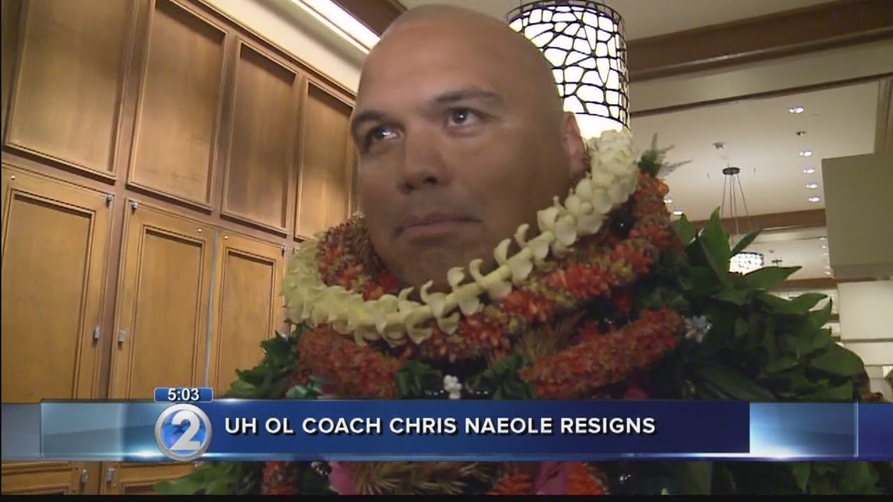 Rainbow Warrior offensive line coach Naeole resigns over 'philosophical differences'