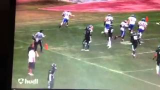 Jesse Clara Football Highlights Kellenberg vs. Holy Trinity