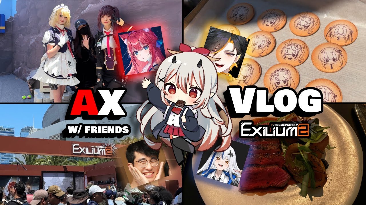 I went IRL at AX 2025 With Friends! | Girls’ Frontline 2: Exilium Edition