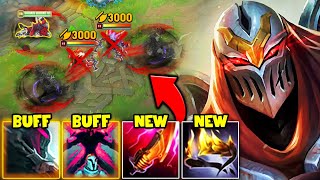 RIOT JUST OVER BUFFED ZED AND IT COMPLETELY BROKE HIM... (NEW ULTIMATE?)