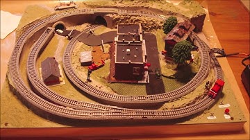 N Scale Adult Layout SOLD w/ Crossing Gates