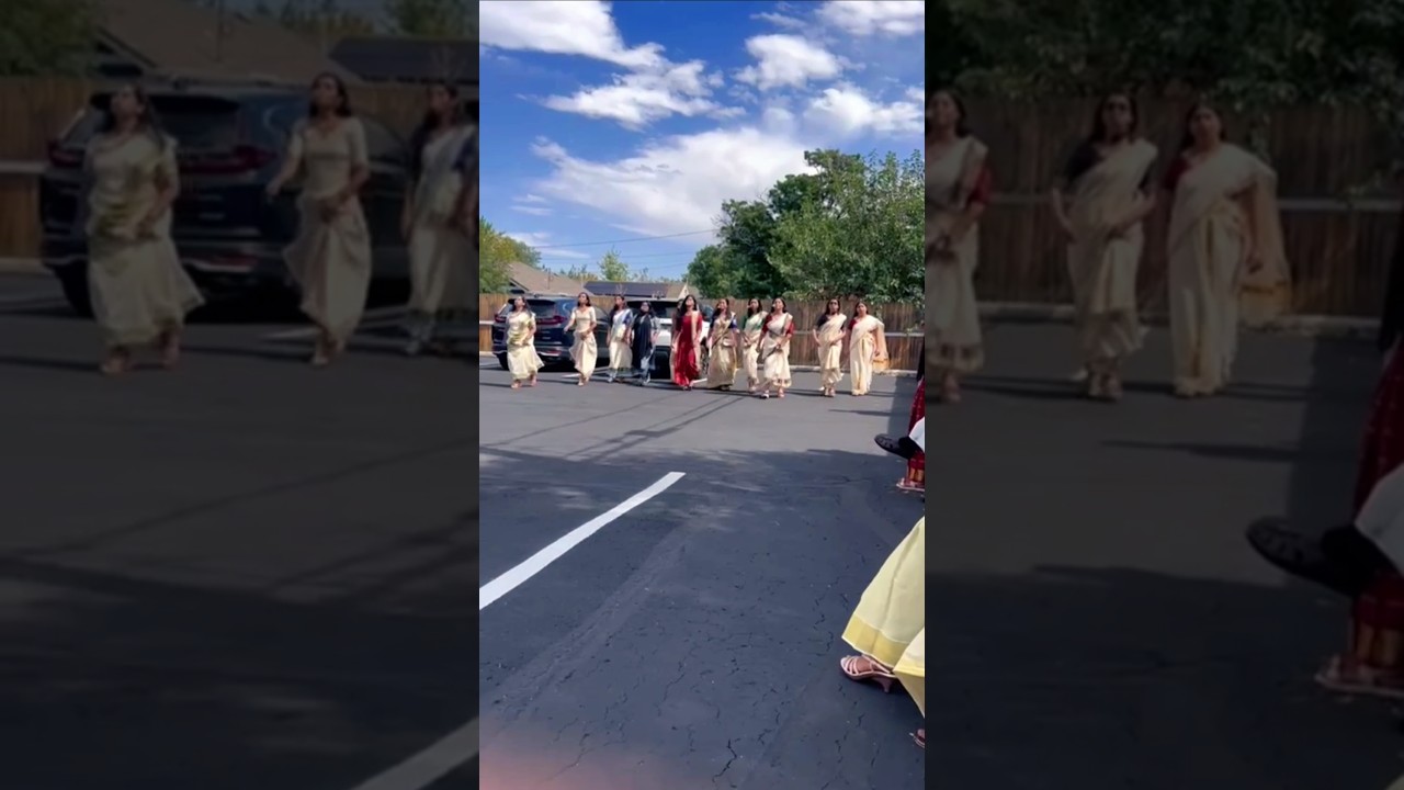 A Glimpse Of Our Onam Celebration In USA🌸🇺🇸