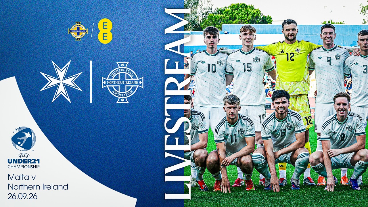 LIVE | Malta U21 v Northern Ireland U21 | Euro Qualifier