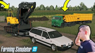 TEN TRANSPORT PRZEJDZIE DO HISTORII😱 OSTRE KATOWANIE KAMAZA Z ZIEMNIĄ - 60 TON😱 ⭐GSP⭐FS 22 ➡168 screenshot 4