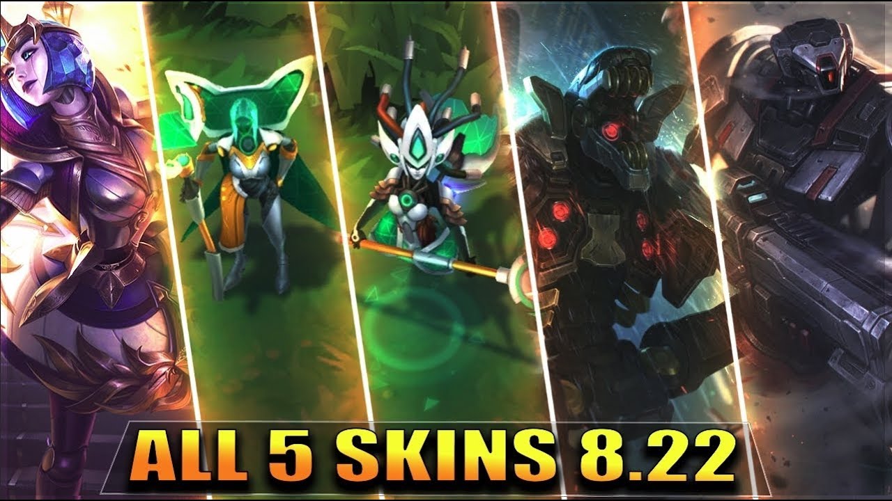 all 5 new skins