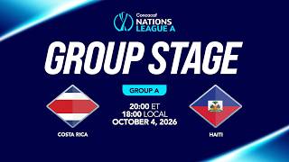 Costa Rica vs Haiti | 2026/27 Concacaf Nations League