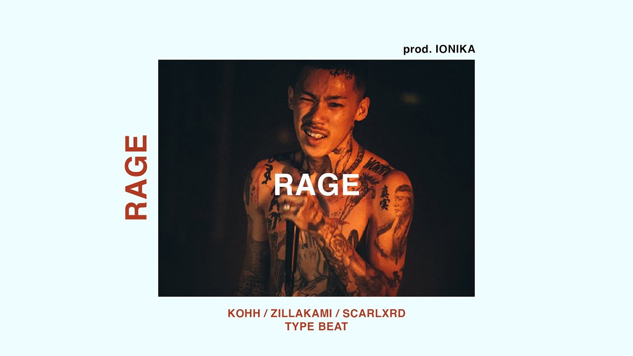 FREE KOHH x ZillaKami x Scarlxrd Metal Trap Type Beat - "RAGE"