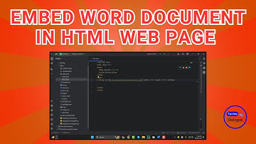 How to Embed Word Document in HTML Web Page - Step-by-Step Guide