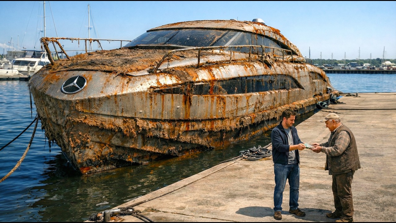 I Bought a Abandoned Mercedes-Benz Arrow460 for Just $7,000… Now It’s Worth a Fortune!