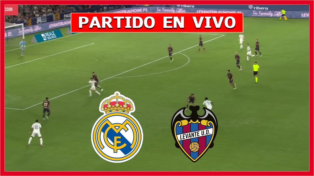 ✅ REAL MADRID vs LEVANTE EN VIVO 🏆 SILBIDOS EN EL BERNABEU - LA LIGA ESPAÑOLA | LA SECTA DEPORTIVA