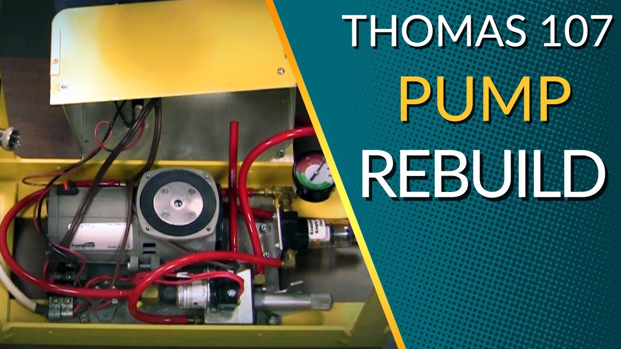 How To Rebuild WPG Thomas107 Vacuum Pump YouTube