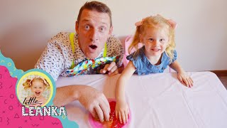 Epic Tasting Challenge with Little Leanka and Dad