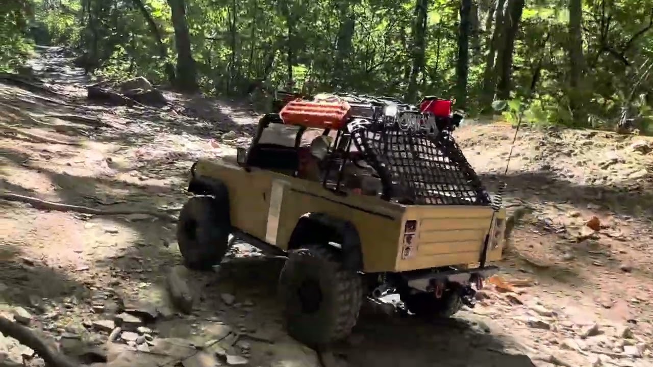 Trx-4 Marauder II trail run 2023.