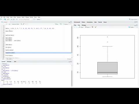 Univariate Analysis in R