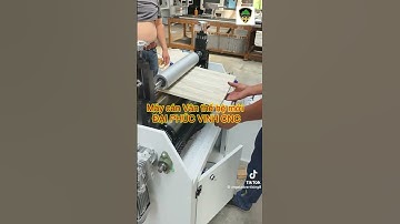 Máy cán vân gỗ thế hệ mới Woodmaster