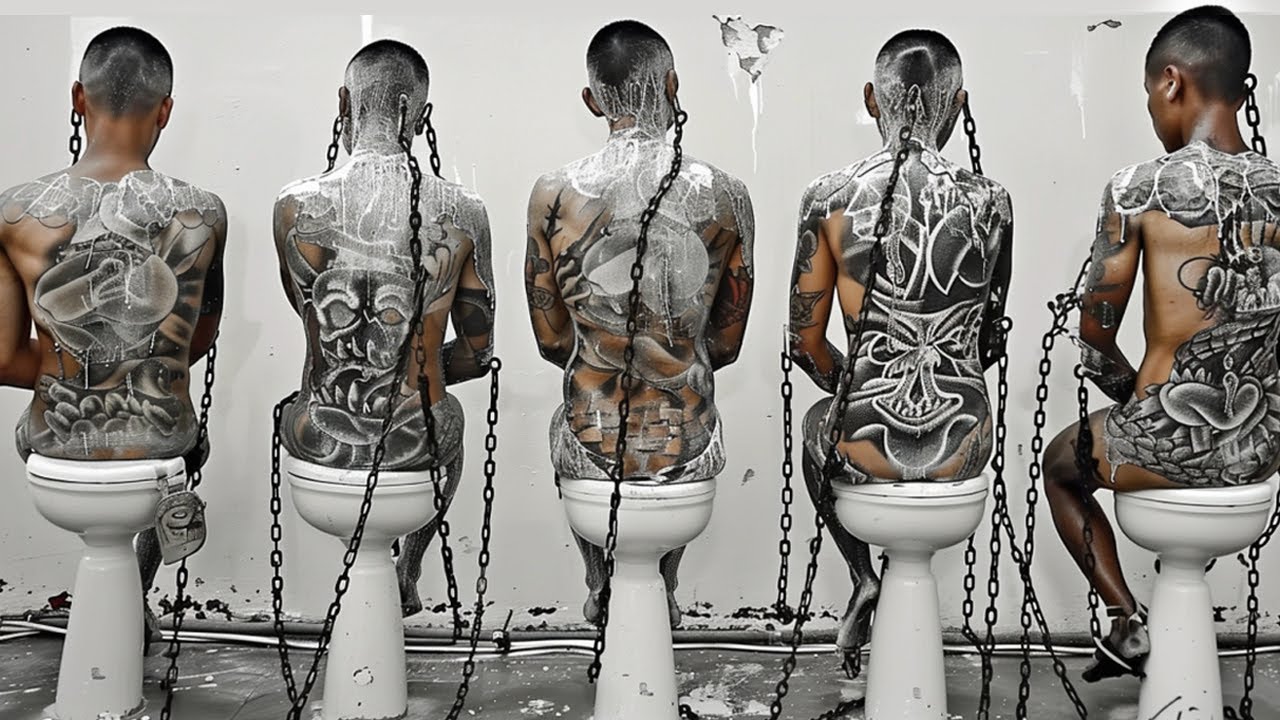 Shocking Footage of El Salvador's New Mega Prison For Gang Members