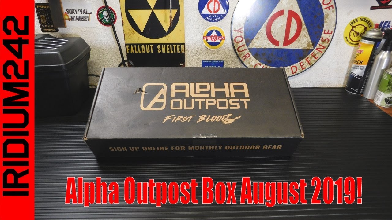 Alpha Outpost Box August 2019!