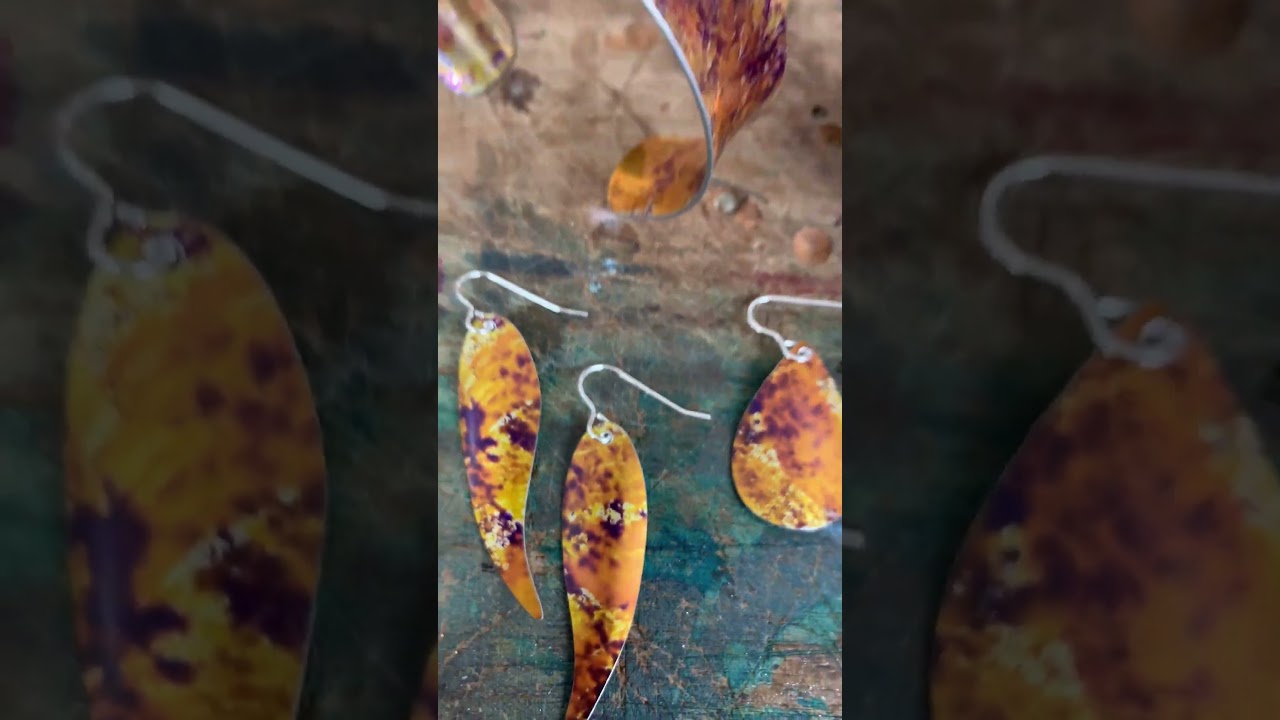 From anodised aluminium sheet to jewellery   1707492293605