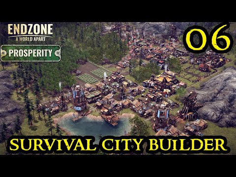 ELECTRICITY - Endzone PROSPERITY #06 - City Survival Wasteland || Banished Goes Apocalyptic