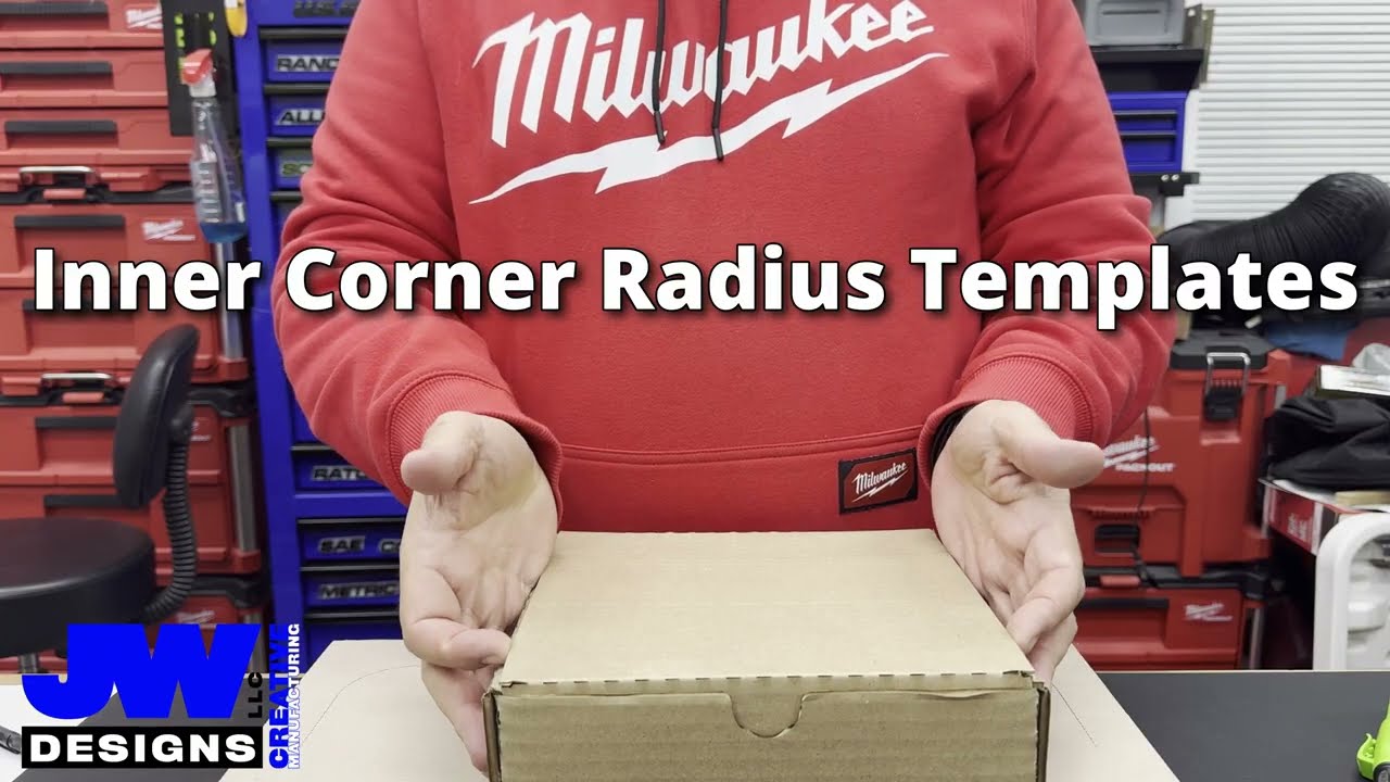 Unboxing the JW Designs Inner Corner Radius Templates | Precision Woodworking Tools