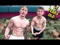 GYMNASTICS CHALLENGE HEAD TO HEAD vs MINI NILE WILSON!