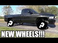 I GOT NEW WHEELS FOR THE 2ND GEN CUMMINS!!! I HATE THEM!!!