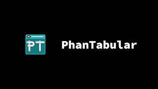 PhanTabular Preview