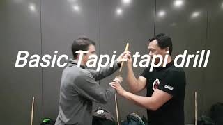 Basic Tapi- tapi drill with Lakan Marco and Lakan Denny