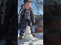 My Dog Just DESTROYED My Snowman 😭