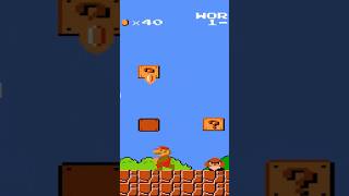 Infinite life / Super Mario Bros (glitch?) #nes #glitches #mario #supermario #games