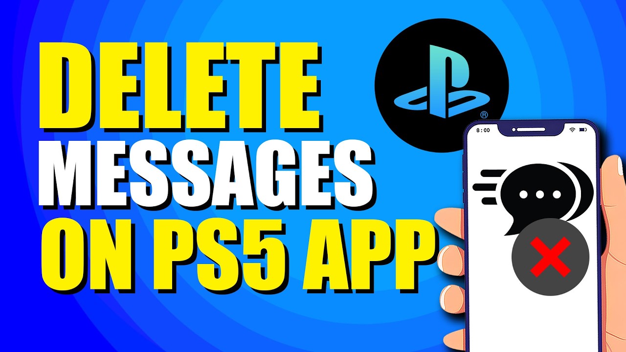 How To Delete Messages On PS5 App (Quick & Easy)