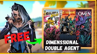 All FREE Items in Crossover Event Battle Pass! (Free RP, Cards & Titles!) | VALORANT