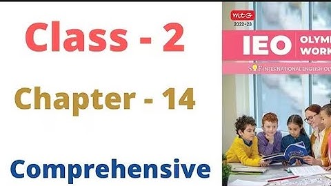 Class 2 english olympiad | chapter 14 Comprehension | IEO #class2olympiad #ieo olympiad for Class 2