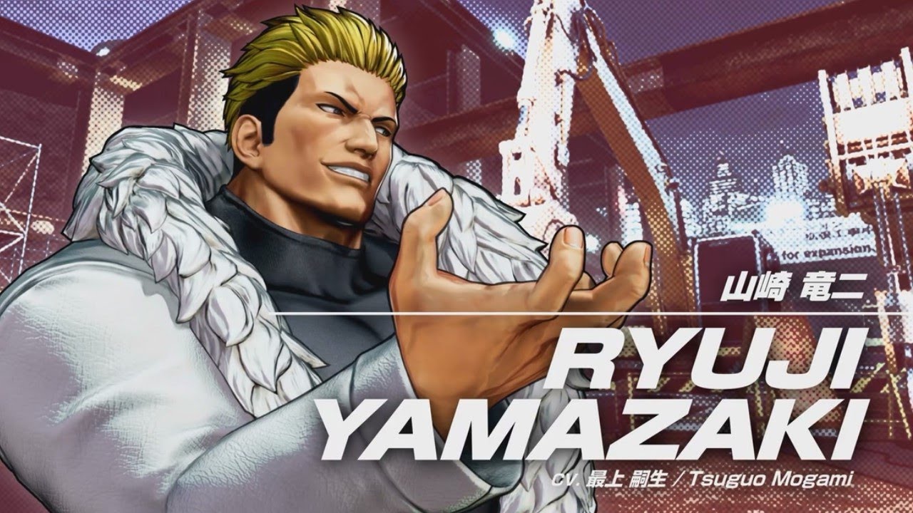 Ryuji Yamazaki Move List KOF 15 - YouTube