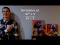 Derivative of 3x^2+5/2x-1 Using the Quotient Rule!