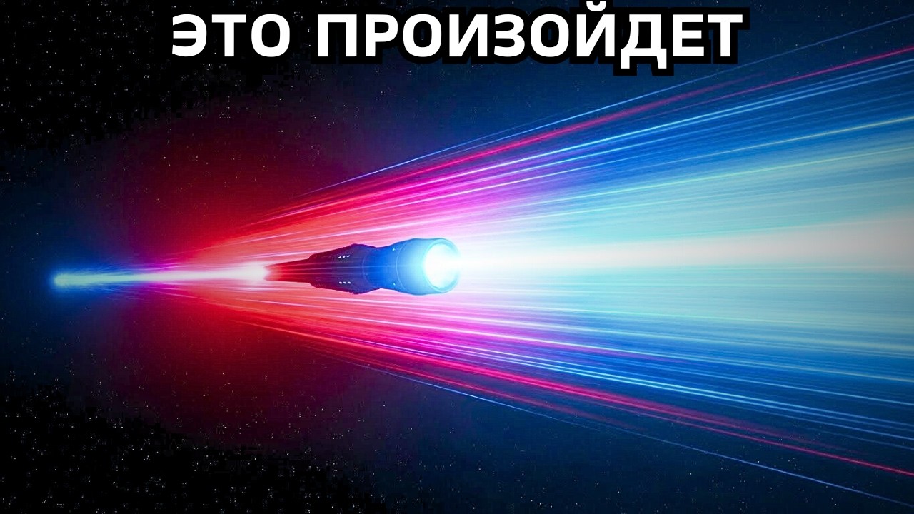 Что если включить фонарик, двигаясь со скоростью, близкой к скорости света?