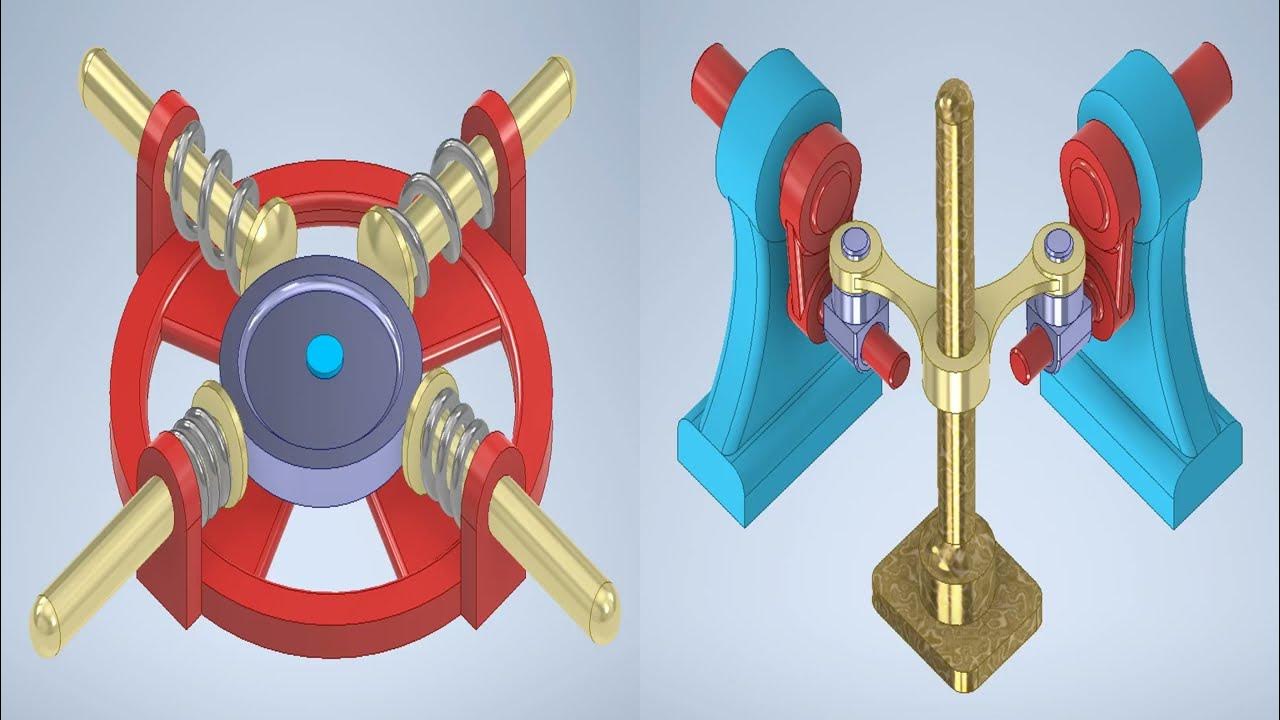 Mechanism to converting Rotational motion into linear motion