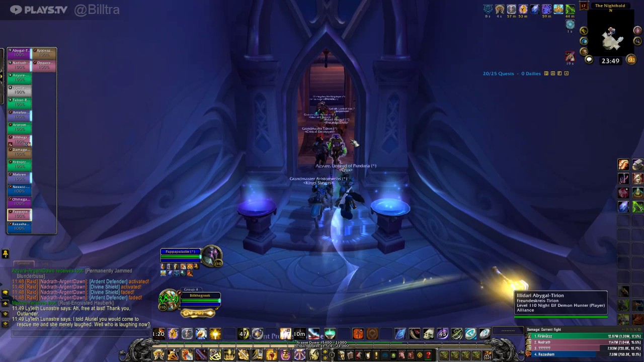 Nighthold raid entrance