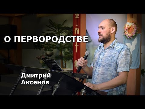 О первородстве (Дмитрий Аксёнов)