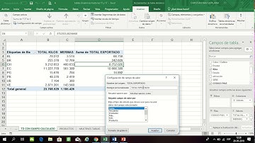CREAR CAMPOS CALCULADOS EN TABLAS DINAMICAS