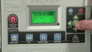 Guida alla programmazione della centralina Toro Evolution