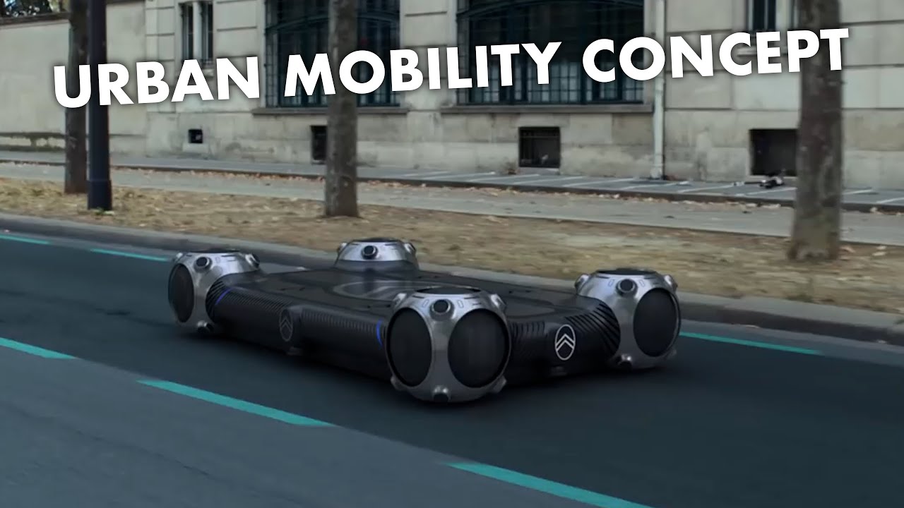 Urban mobility concept with interchangeable pod cabins