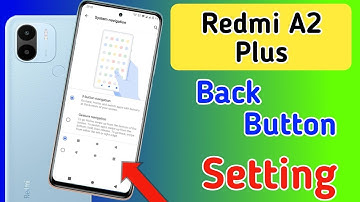 Redmi a2 plus back button setting/Redmi a2 plus back button change/Redmi a2 plus  gesture setting
