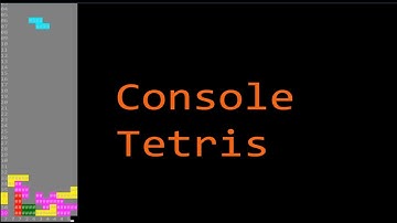VB.net Console Tetris - Test