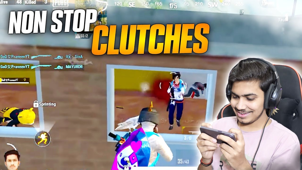 Non Stop 1v4 Clutches 🥶 | Solo Vs Sqaud Gameplay - YouTube