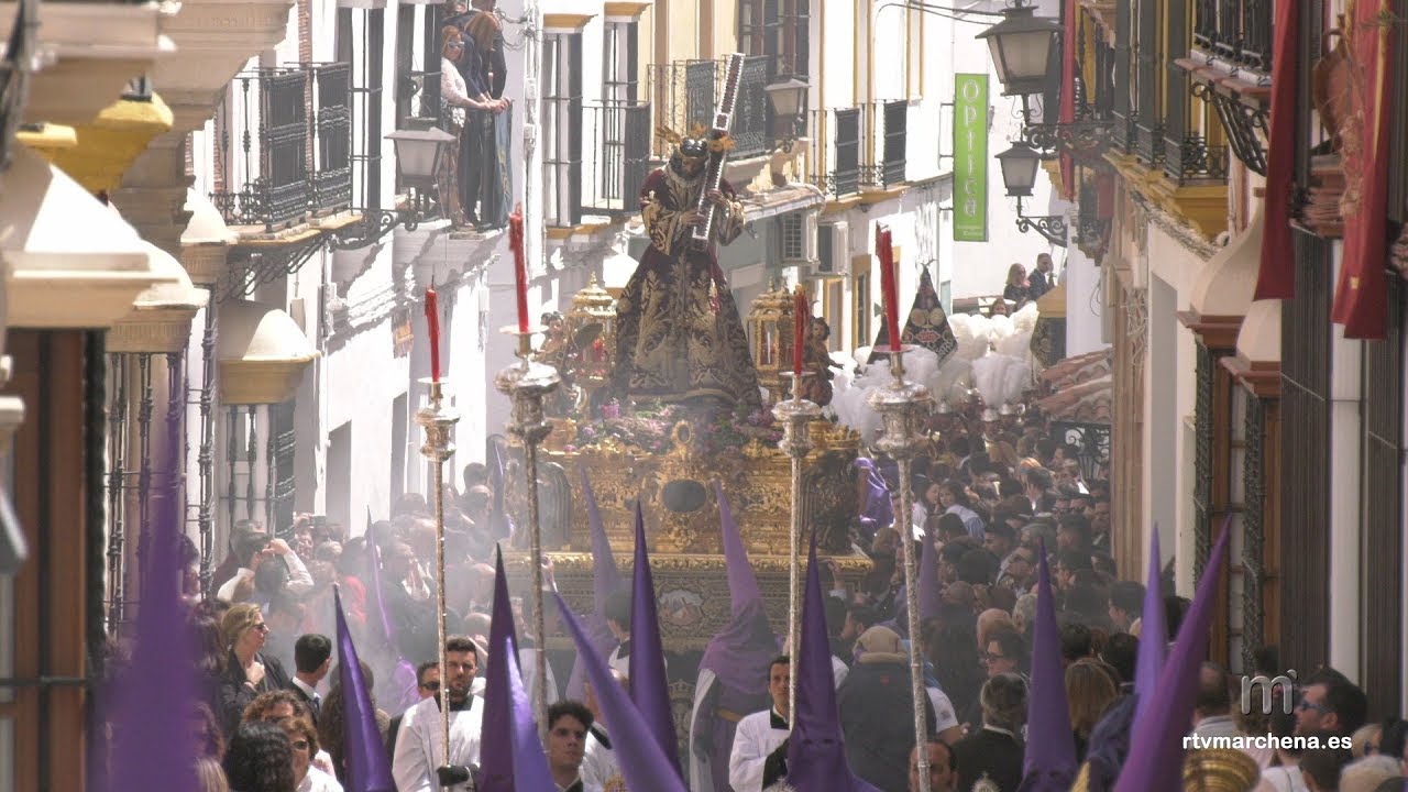 Semana Santa 2019: Nuestro Padre Jesús desde calle Santa Clara hasta San Miguel