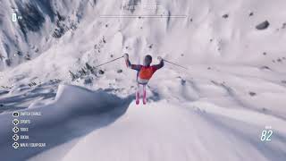 Ski jumping in Riders Republic PS4