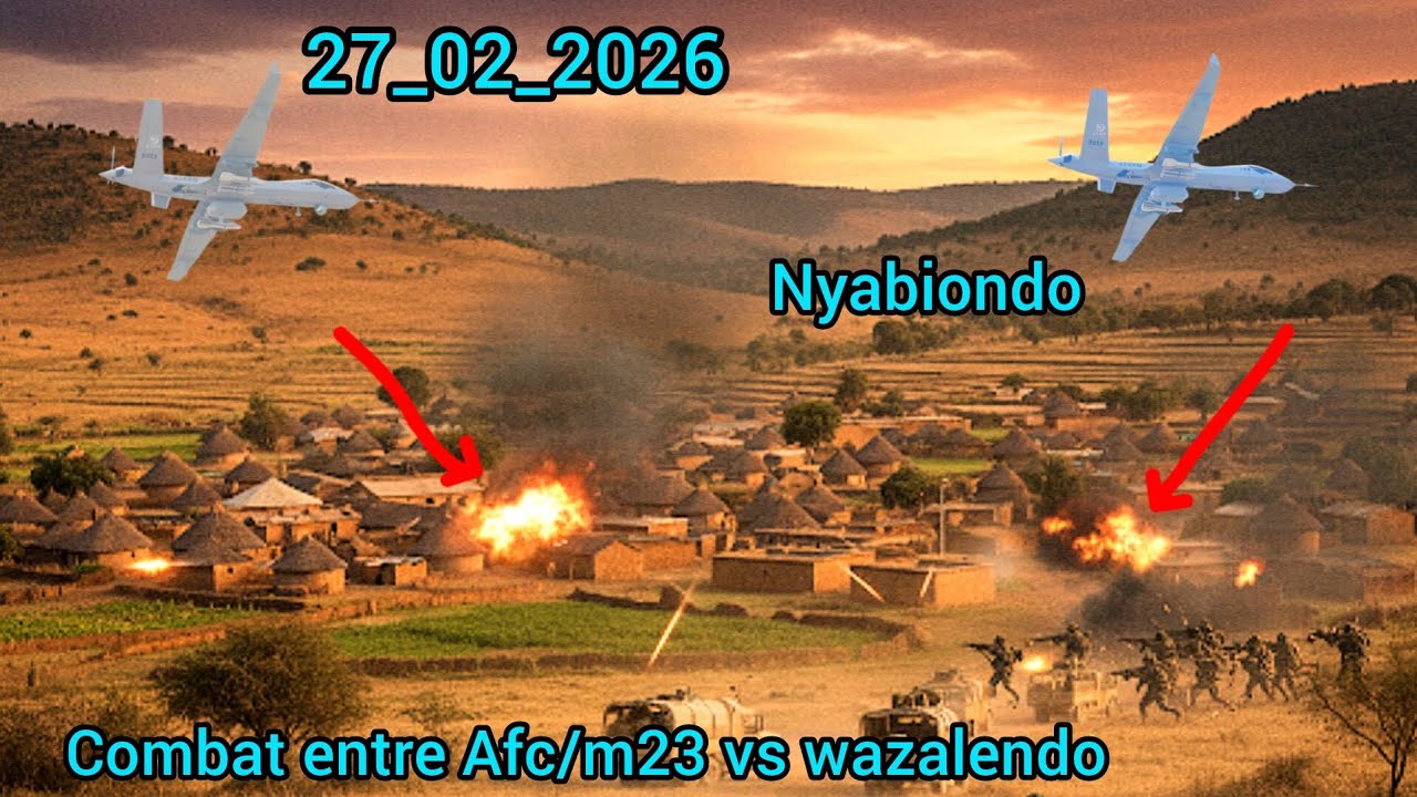 27_02 HIZI HAPA HABARI ZA LEO MDA HUU MAPIGANO YAMEZUKA UPYA NYABIONDO_KINYUMBA AFC/M23 VS WAZALENDO
