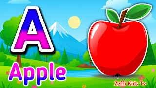 Phonics Song 2 with TWO Words in 3D - A For Airplane - ABC Alphabet Songs & Sounds  261